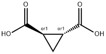 1,2-环丙基二酸, 696-75-3, 结构式
