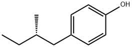 (S)-(+)-4'-2-Methylbutylphenol Structure