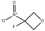 3-fluoro-3-nitrooxetane Struktur