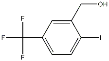 2-碘-5-(三氟甲基)苯甲醇,702641-05-2,结构式