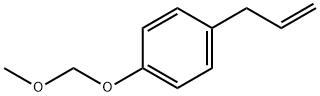1-(甲氧基甲氧基)-4-(2-丙烯-1-基)苯 结构式