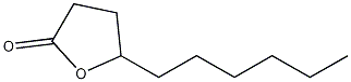 5-Hexyldihydro-2(3H)-furanone Struktur