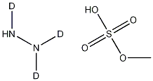 Methyl Hydrazine-d3 Sulfate Structure