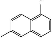 1-Fluoro-6-methylnaphthalene Structure