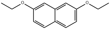 2,7-ジエトキシナフタレン 化学構造式