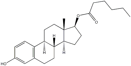 Estradiol 17-Hexanoate Structure