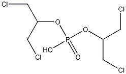 BIS(1,3-DICHLORO-2-PROPYL)PHOSPHATE Structure