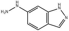 6-肼基-1氢-吲唑, 72372-66-8, 结构式