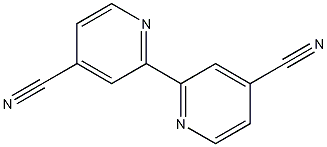 2,2'-BIPYRIDINE-4,4'-DICARBONITRILE Struktur