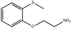 2-[2-(甲硫基)苯氧基]乙胺, 72955-86-3, 结构式
