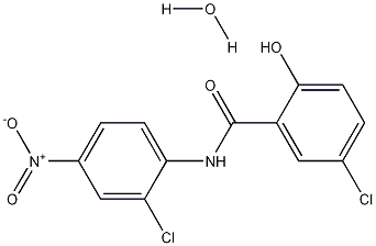 5-氯-N-(2-氯-4-硝基苯基)-2-羟基苯甲酰胺一水合物