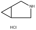 3-Azabicyclo[3.1.0]hexane hydrochloride Struktur