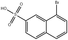 8-Bromonaphthalene-2-sulfonic acid Structure