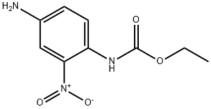 (4-氨基-2-硝基苯基)氨基甲酸乙酯, 73895-87-1, 结构式