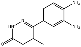 6-(3,4-diaminophenyl)-5-methyl-4,5-dihydropyridazin-3(2H)-one Struktur