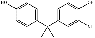 3-クロロビスフェノールA 化学構造式