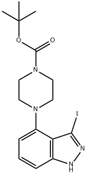 744219-32-7 1-BOC-4-(3-碘-1H-吲唑-4-基)哌嗪