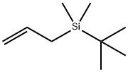 アリル(tert-ブチル)ジメチルシラン 化学構造式