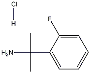 2-(2-FLUOROPHENYL)PROPAN-2-AMINE HYDROCHLORIDE Struktur
