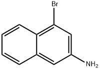 2-Amino-4-bromonaphthalene Structure