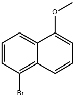 1-Bromo-5-methoxynaphthalene Structure