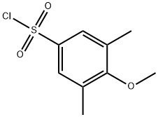 4-メトキシ-3,5-ジメチルベンゼンスルホニルクロリド 化学構造式