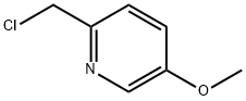 2-(CHLOROMETHYL)-5-METHOXY-PYRIDINE Struktur
