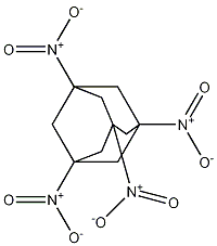 1,3,5,7-Tetranitroadamantane Structure