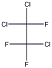 1,1,2-Trichlorotrifluoroethane,76-13-1,结构式