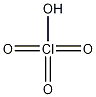 Perchloric acid Structure