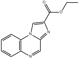 Imidazo[1,2-a]quinoxaline-2-carboxylic acid ethyl ester Struktur