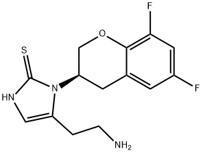 (R)-5-(2-Aminoethyl)-1-(6,8-difluorochroman-3-yl)-1,3-dihydroimidazole-2-thione|(R)-5-(2-氨基乙基)-1-(6,8-二氟苯并二氢吡喃-3-基)-1,3-二氢咪唑-2-硫酮