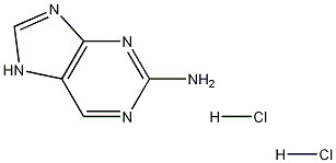 2-Aminopurine Dihydrochloride Structure
