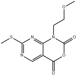 76360-93-5 1-(2-methoxyethyl)-7-(methylthio)-1H-pyrimido[4,5-d][1,3]oxazine-2,4-dione