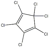 Perchlorocyclopentadiene Structure