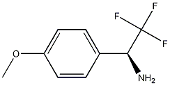 (ΑS)-4-甲氧基-Α-(三氟甲基)苯甲胺, 773127-33-6, 结构式