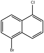 1 - 溴-5 - 氯萘 结构式