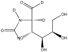 N-Acetyl-D-glucosamine-d3, 77369-11-0, 结构式