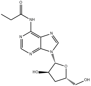 N6-Propionyl Cordycepin,77378-04-2,结构式