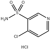 4-Chloro-3-pyridinesulfonamide hydrochloride,98% Structure