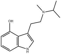 1-(2,3-二甲基-吲哚-1-基)-3-甲基氨基-丙烷-2-醇 结构式