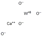 Calcium tungsten tetraoxide Struktur