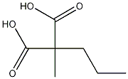 2-methyl-2-propylmalonic acid Structure
