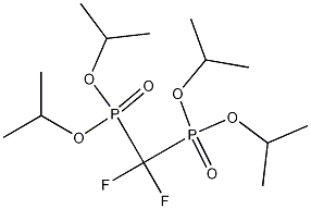 Tetraisopropyl Difluoromethylenebisphosphonate Structure