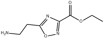 ethyl 5-(2-aminoethyl)-1,2,4-oxadiazole-3-carboxylate Struktur