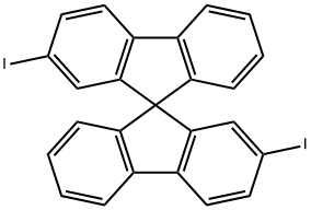 2,2'-二碘-9,9'-螺二芴,790674-48-5,结构式
