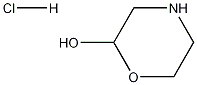 morpholin-2-ol hydrochloride Structure