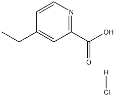 4-Ethyl-pyridine-2-carboxylic Acid, Hydrochloride Struktur