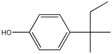 4-tert-Amylphenol Struktur