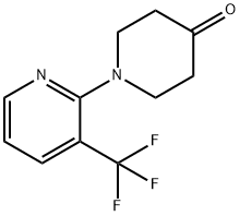 1-[3-(trifluoromethyl)pyridin-2-yl]piperidin-4-one|1-(3-(三氟甲基)吡啶-2-基)哌啶-4-酮